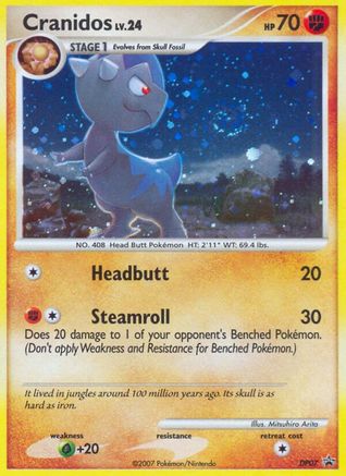 Cranidos - DP07 DP07/56 - Diamond and Pearl Promos Holofoil