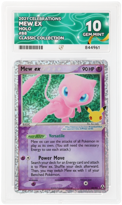 Mew ex 88/92 - Ace 10 - Celebrations