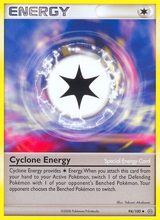 Cyclone Energy 94/100 - Stormfront Reverse Holofoil