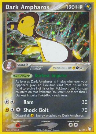 Dark Ampharos 2/109 - Team Rocket Returns