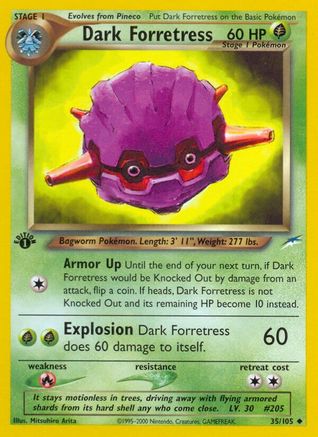 Dark Forretress 35/105 - Neo Destiny Unlimited