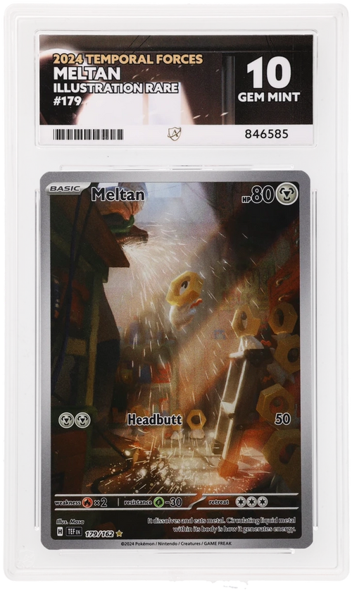 ACE 10 - Meltan - 179/162 - Temporal Forces - Pokemon