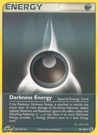 Darkness Energy (Special) 93/109 - Ruby and Sapphire Reverse Holofoil