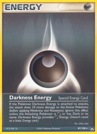 Darkness Energy (Special) 87/108 - Power Keepers Reverse Holofoil