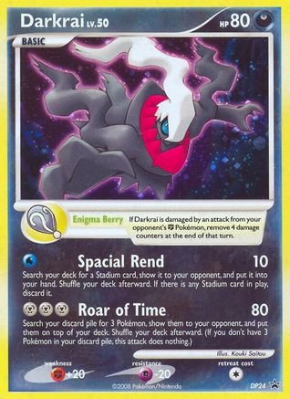Darkrai - DP24 DP24/56 - Diamond and Pearl Promos Holofoil