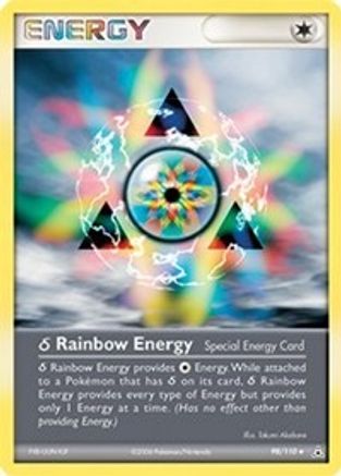 Delta Rainbow Energy 98/110 - Holon Phantoms Reverse Holofoil
