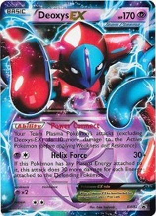 Deoxys EX (Team Plasma) - BW82 BW82/101 - Black and White Promos Holofoil