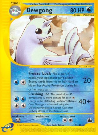 Dewgong (7) 7/144 - Skyridge