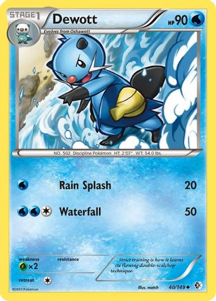 Dewott 40/149 - Boundaries Crossed