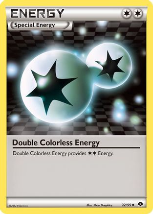 Double Colorless Energy 92/99 - Next Destinies Reverse Holofoil