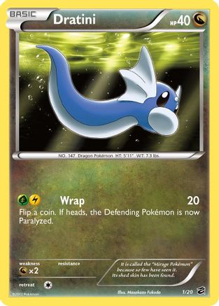 Dratini (1) 1/20 - Dragon Vault Holofoil