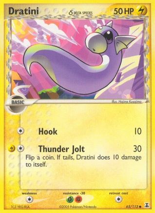 Dratini - 065/113 (Delta Species) 65/113 - Delta Species