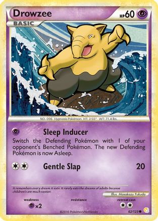 Drowzee 62/123 - HeartGold SoulSilver