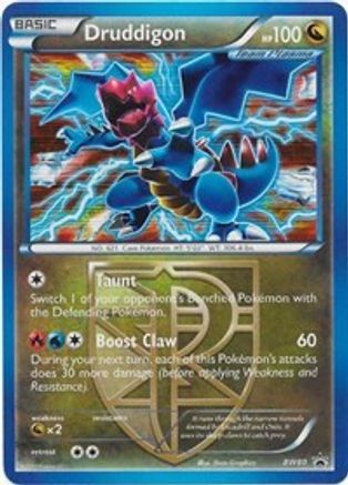 Druddigon (Team Plasma) - BW80 BW80/101 - Black and White Promos Holofoil