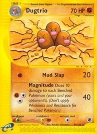 Dugtrio (44) 44/165 - Expedition