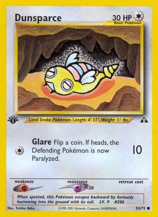 Dunsparce 54/75 - Neo Discovery Unlimited