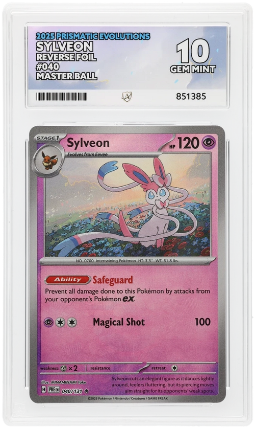 ACE 10 - Sylveon - 040/131 - Prismatic Evolutions - Master Ball - Pokemon