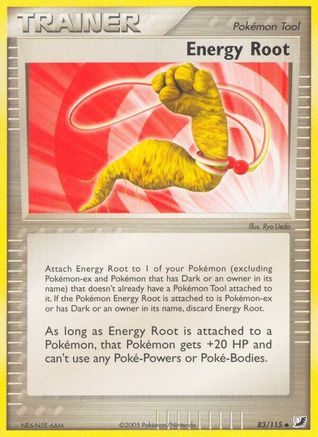 Energy Root 83/115 - Unseen Forces Reverse Holofoil