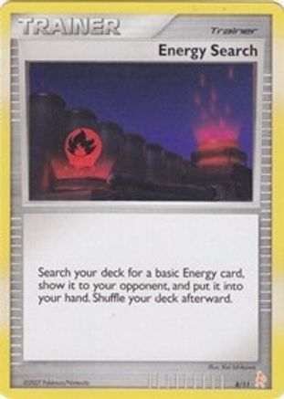 Energy Search (Lucario) 8 - DP Trainer Kit Manaphy & Lucario