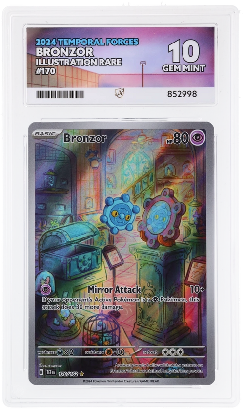 ACE 10 - Bronzor - 170/162 - Temporal Forces - Pokemon