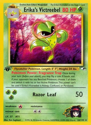 Erika's Victreebel 26/132 - Gym Heroes Unlimited