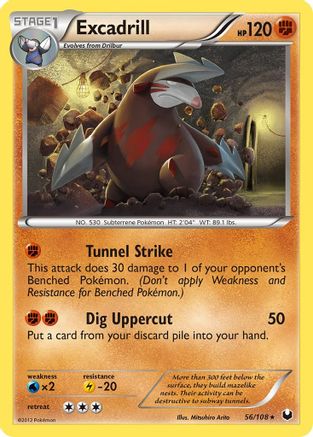 Excadrill 56/108 - Dark Explorers