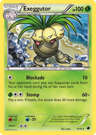 Exeggutor 5/116 - Plasma Freeze