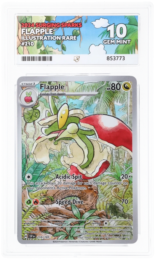 ACE 10 - Flapple - 210/191 - Surging Sparks - Pokemon