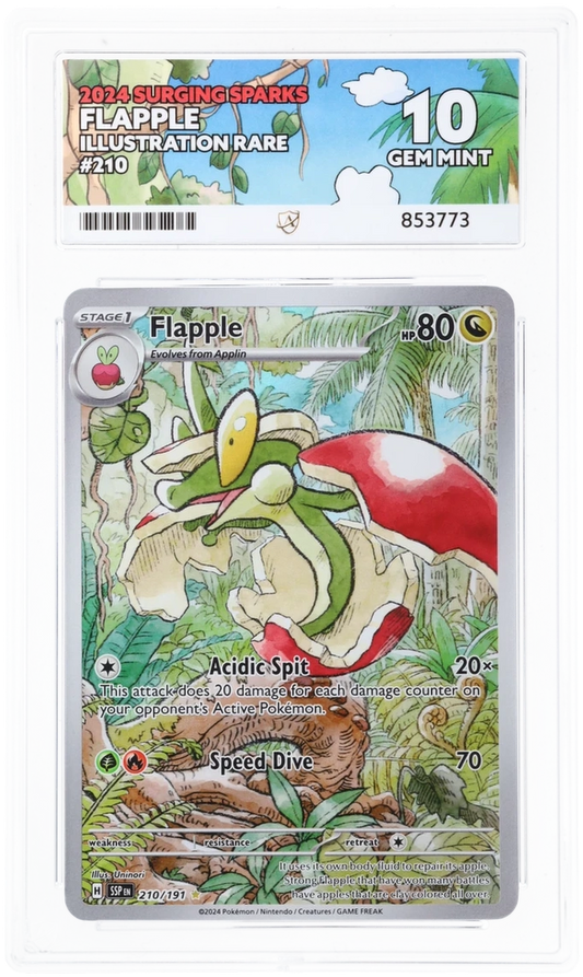 ACE 10 - Flapple - 210/191 - Surging Sparks - Pokemon