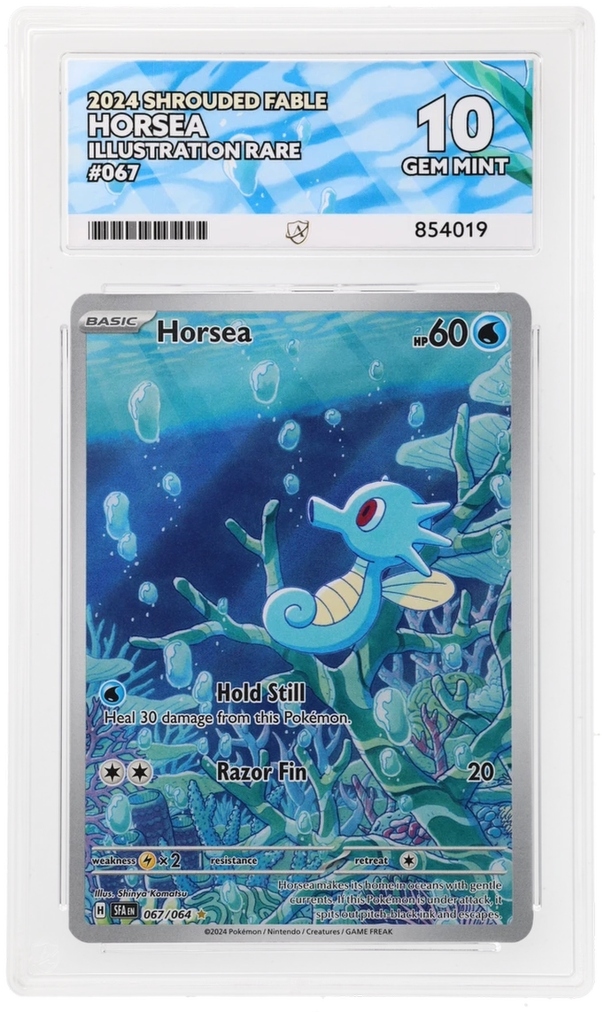 ACE 10 - Horsea - 067/064 - Shrouded Fable - Pokemon