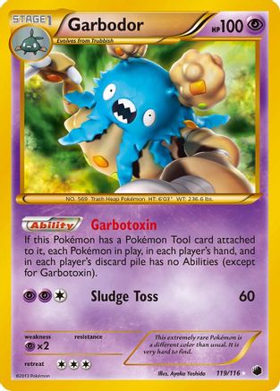 Garbodor 119/116 - Plasma Freeze Holofoil