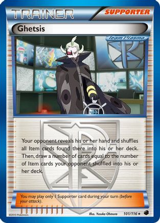 Ghetsis 101/116 - Plasma Freeze Holofoil