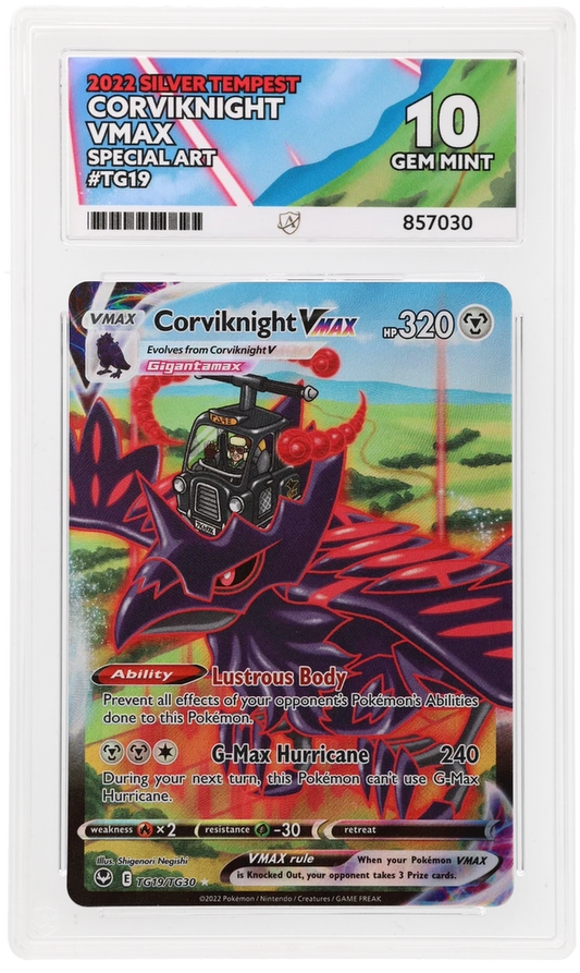 ACE 10 - Corviknight VMAX - TG19/TG30 - Silver Tempest - Pokemon