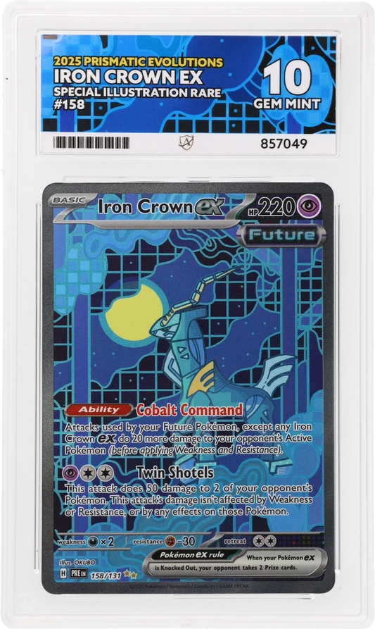 ACE 10 - Iron Crown ex - 158/131 - Prismatic Evolutions - Pokemon