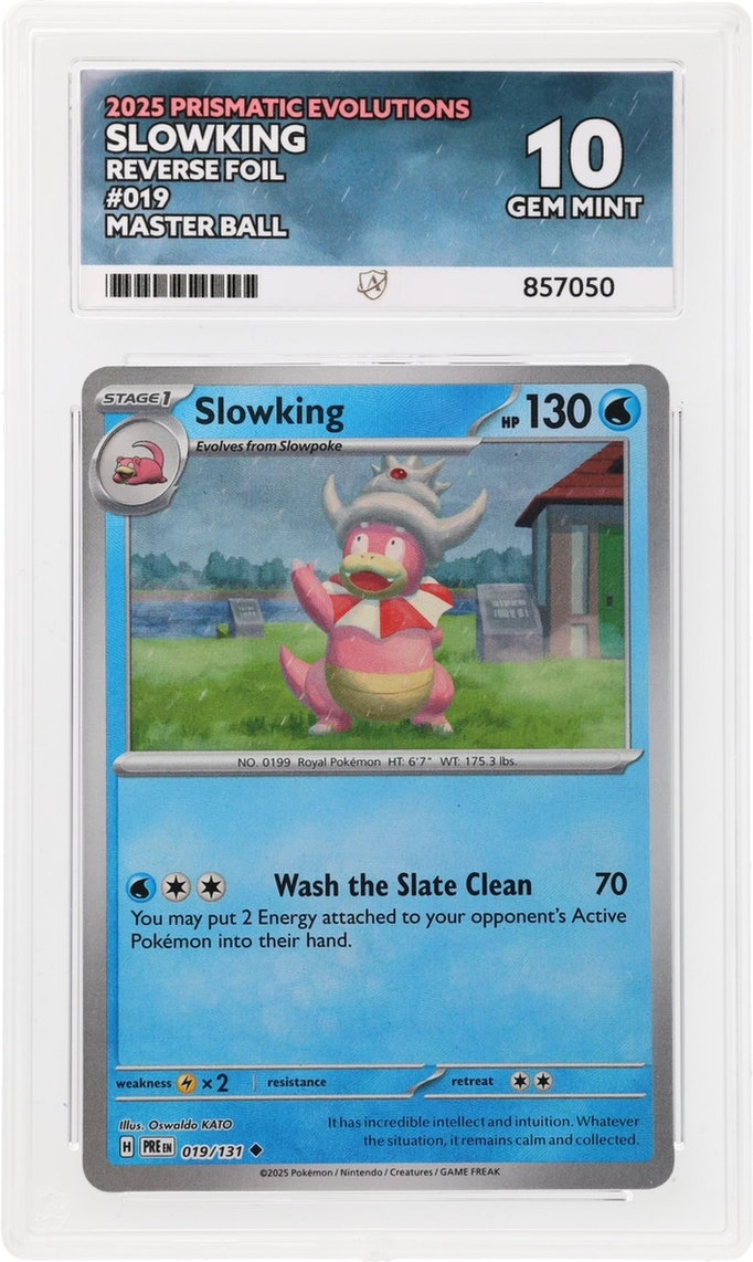 ACE 10 - Slowking - 019/131 - Prismatic Evolutions - Master Ball - Pokemon