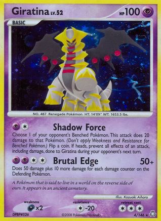 Giratina 4/146 - Legends Awakened Reverse Holofoil