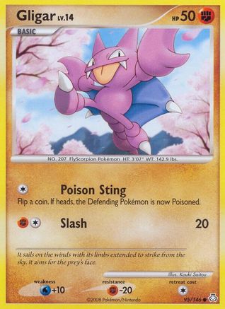 Gligar 95/146 - Legends Awakened Reverse Holofoil
