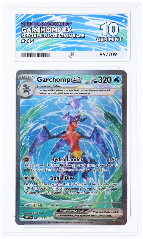 ACE 10 - Garchomp ex - 245/182 - Paradox Rift - Pokemon
