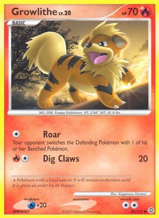 Growlithe 89/132 - Secret Wonders Reverse Holofoil