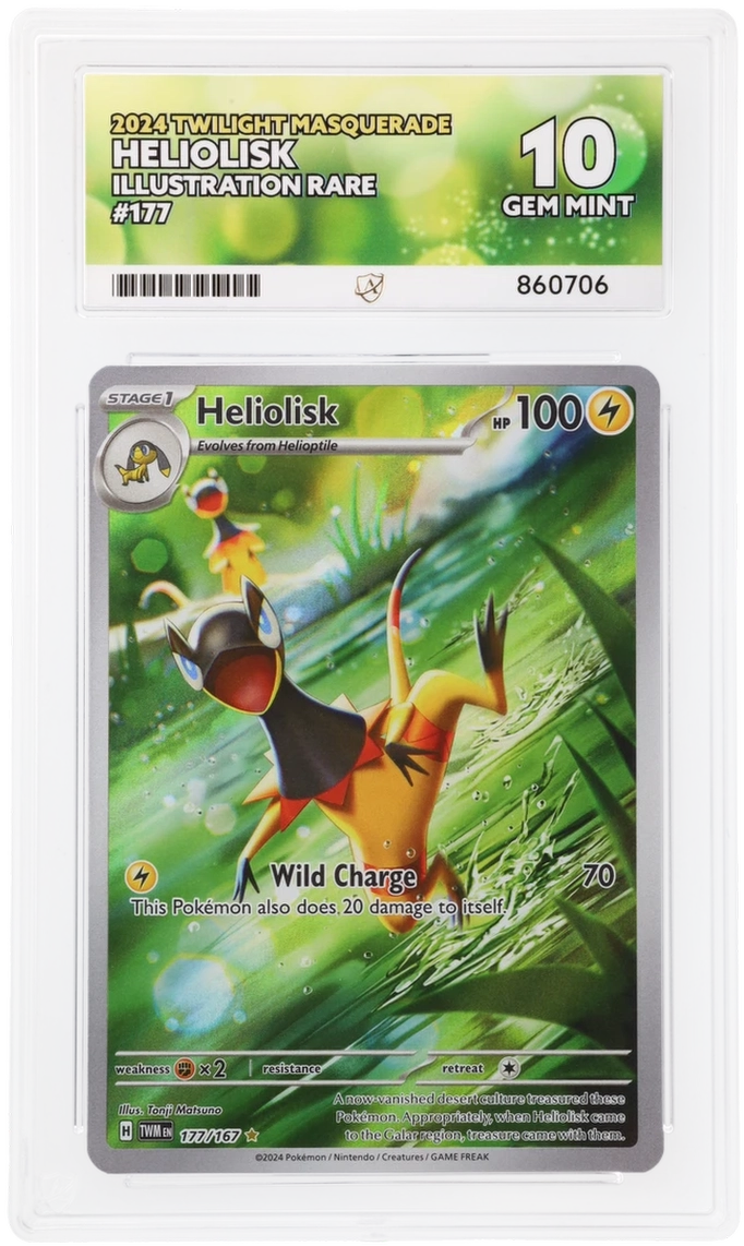 ACE 10 - Heliolisk - 177/167 - Twilight Masquerade - Pokemon