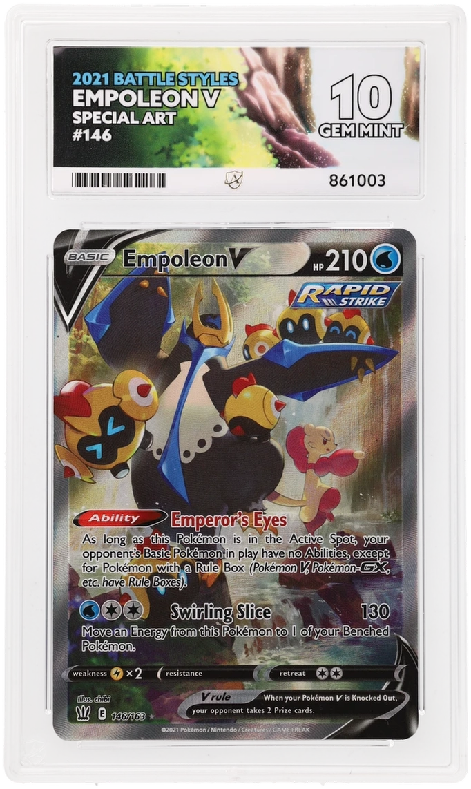 ACE 10 - Empoleon V - 146/163 - Battle Styles - Pokemon