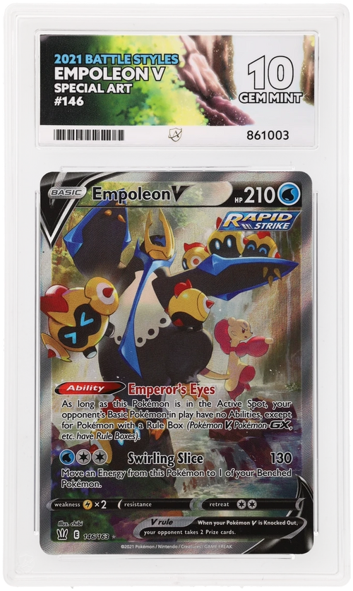 ACE 10 - Empoleon V - 146/163 - Battle Styles - Pokemon