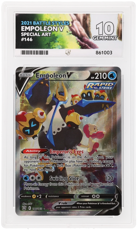 ACE 10 - Empoleon V - 146/163 - Battle Styles - Pokemon