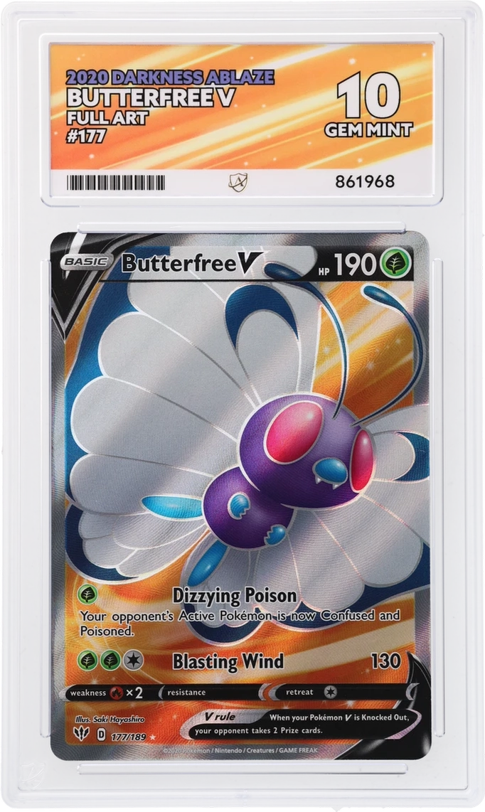 ACE 10 - Butterfree V - 177/189 - Darkness Ablaze - Pokemon