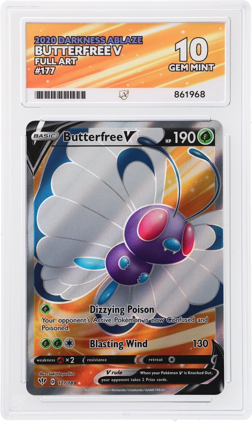 ACE 10 - Butterfree V - 177/189 - Darkness Ablaze - Pokemon