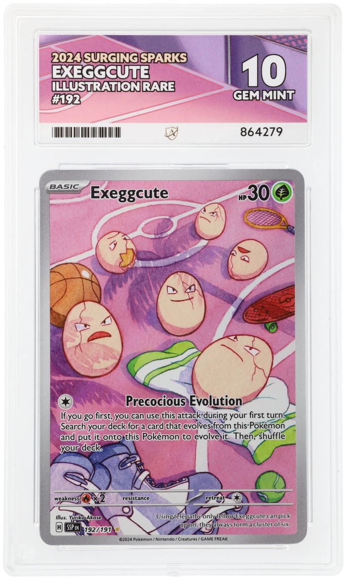 ACE 10 - Exeggcute - 192/191 - Surging Sparks - Pokemon