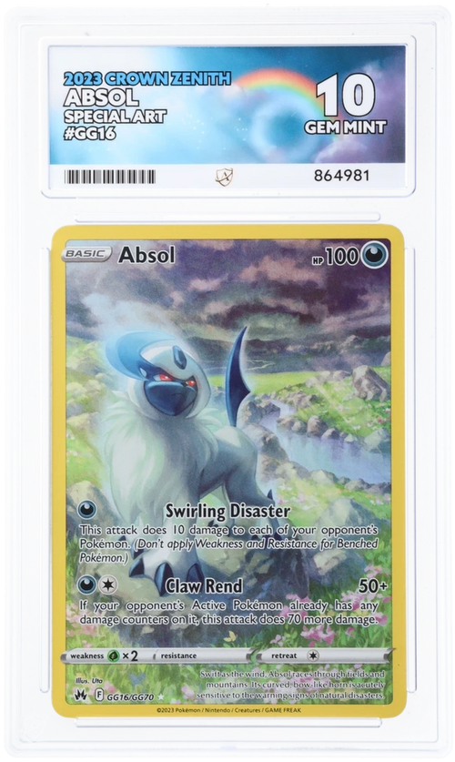 ACE 10 - Absol - GG16/GG70 - Crown Zenith - Pokemon