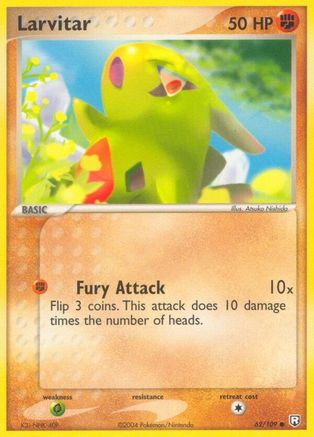 Larvitar 62/109 - Team Rocket Returns Reverse Holofoil