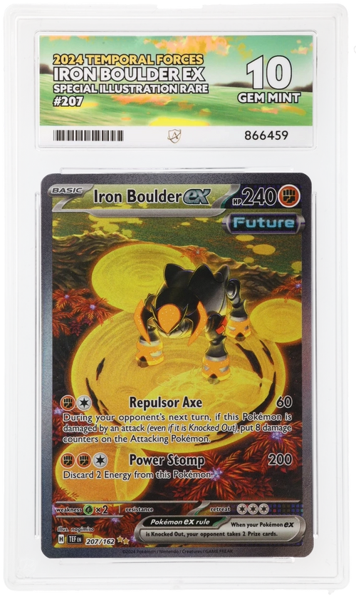 ACE 10 - Iron Boulder ex - 207/162 - Temporal Forces - Pokemon