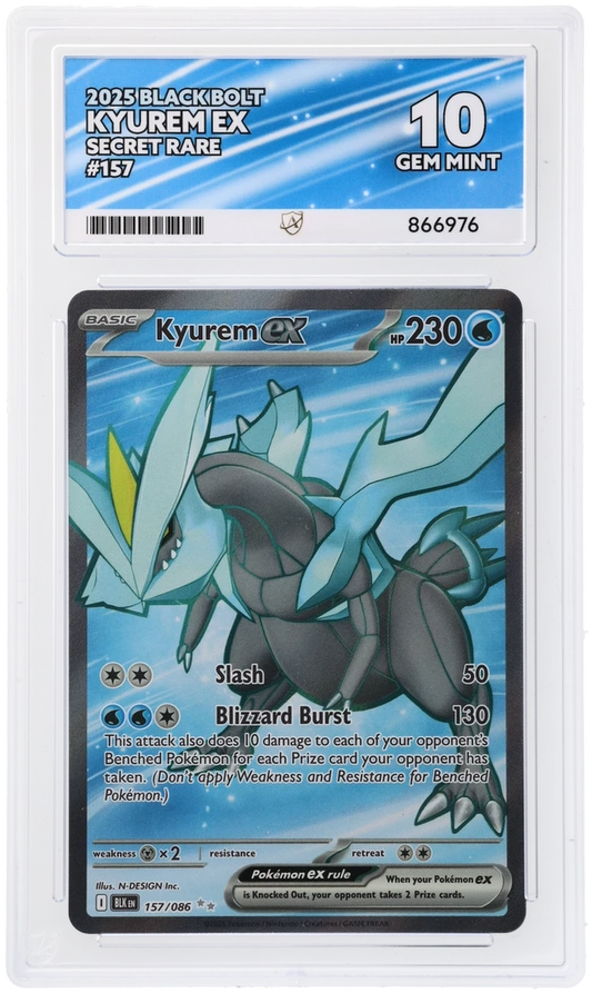 ACE 10 - Kyurem ex - 157/086 - Black Bolt - Pokemon
